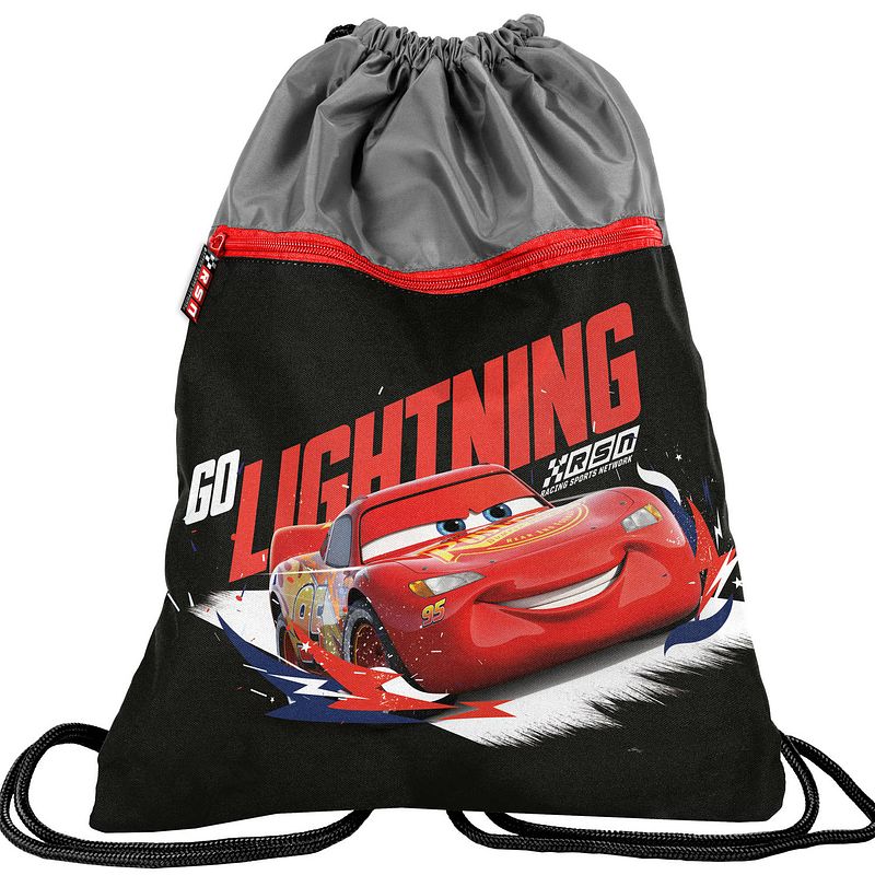 Foto van Disney cars lightning - gymbag - 45 x 34 cm - multi