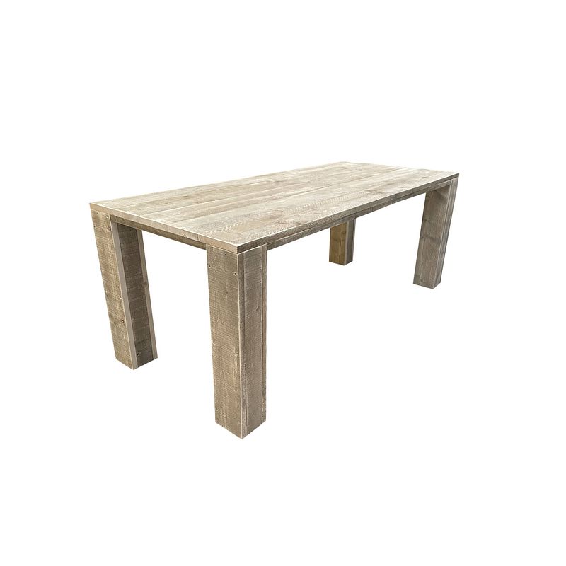 Foto van Wood4you - tuintafel chicago steigerhout 180lx78hx90d cm