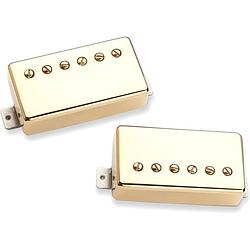 Foto van Seymour duncan hot rodded humbucker set gold cover gitaarelementen (set van 2)