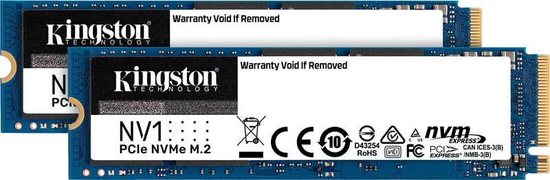Foto van Kingston nv1 m.2 2280 nvme ssd 2tb duo pack