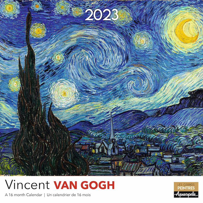 Foto van Vincent van gogh kalender 2023