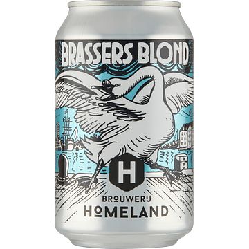 Foto van Homeland brassers blond blik 330ml bij jumbo