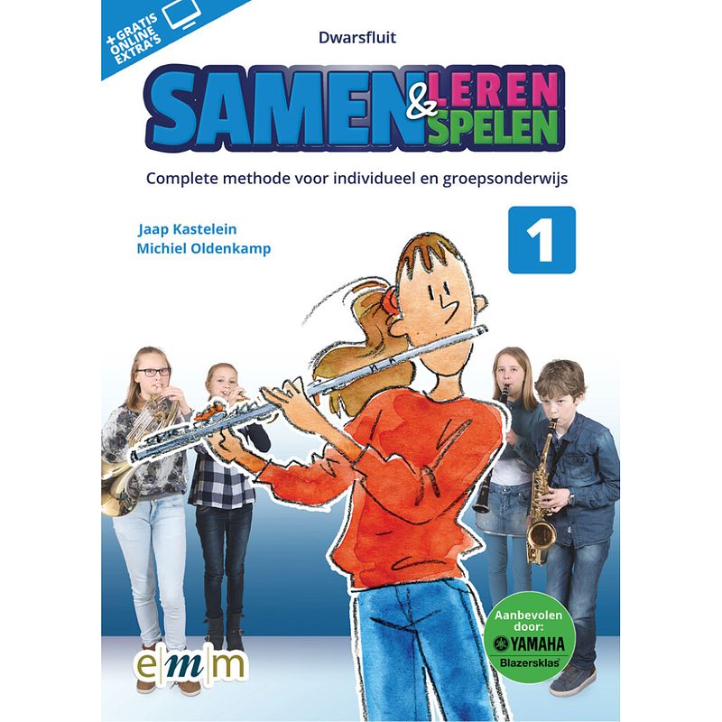 Foto van Hal leonard samen leren samenspelen dwarsfluit 1 complete methode voor individueel en groepsonderwijs