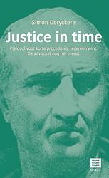 Foto van Justice in time - simon deryckere - paperback (9789046610206)