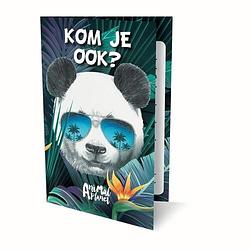 Foto van Uitnodigingen animal planet pk 878 panda / 6x3,95 - fsc mix credit - paperback (8712048313319)