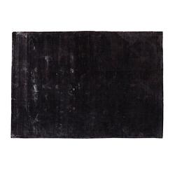 Foto van Ptmd flavia black viscose handwoven carpet s