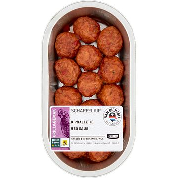 Foto van Diverse soorten | jumbo scharrelkip kipballetje bbq saus aanbieding bij jumbo