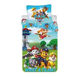 Foto van Paw patrol dekbedovertrek what a team! - eenpersoons - 140 x 200 cm - katoen