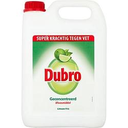 Foto van Dubro geconcentreerd afwasmiddel limoen fris 5 liter