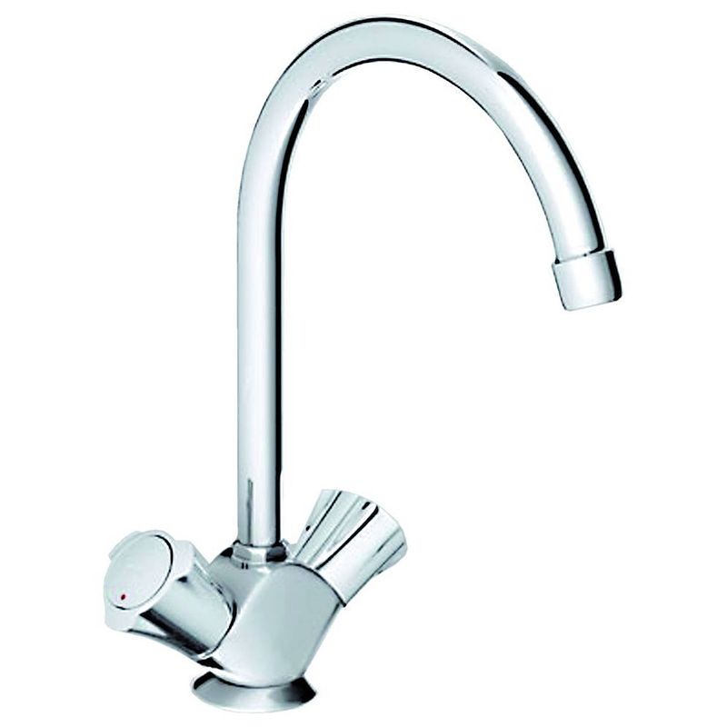 Foto van Grohe 31831001 grohe costa chroom - keukenkranen