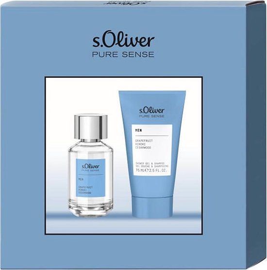 Foto van S. oliver pure sense gift set men