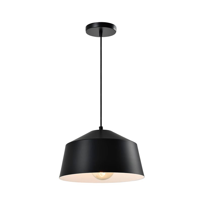 Foto van Quvio hanglamp zwart - quv5163l-black