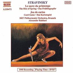 Foto van Stravinsky: le sacre du printemps/jeu de cartes - cd (4891030504721)