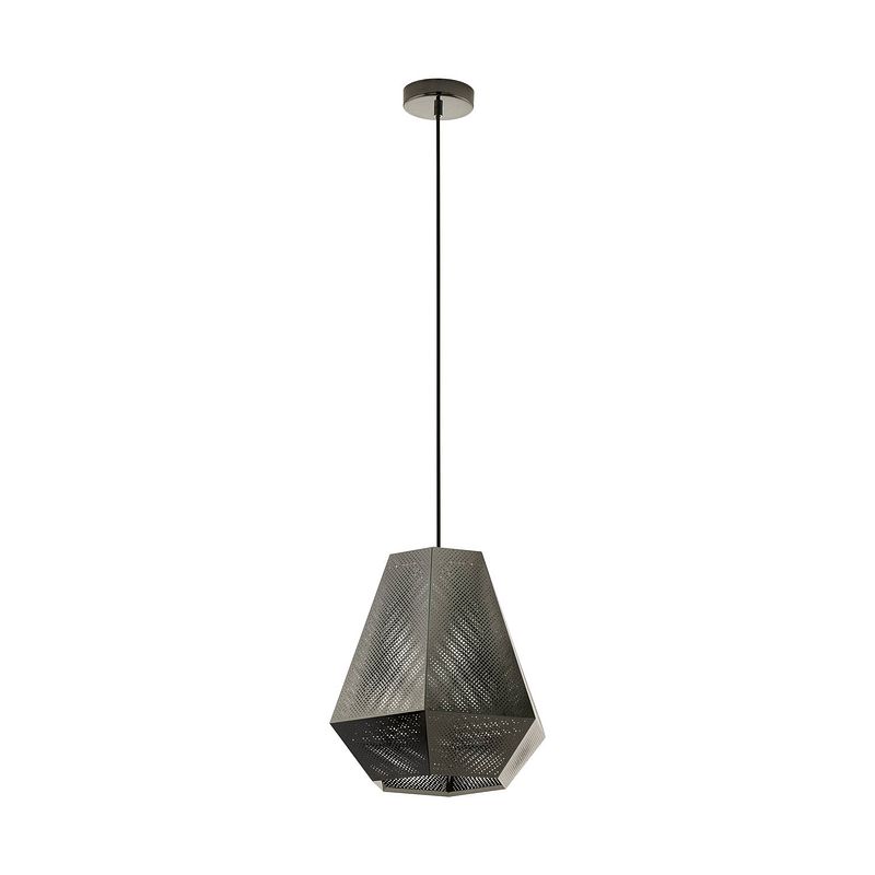 Foto van Eglo chiavica hanglamp - e27 - ø 36 cm - nikkel