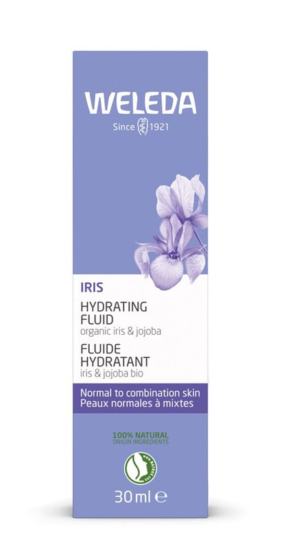 Foto van Weleda hydrating fluid organic iris & jojoba