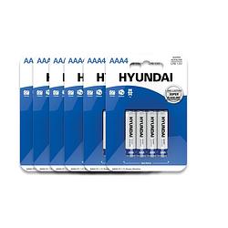 Foto van Hyundai - super alkaline aaa batterijen - 60 stuks