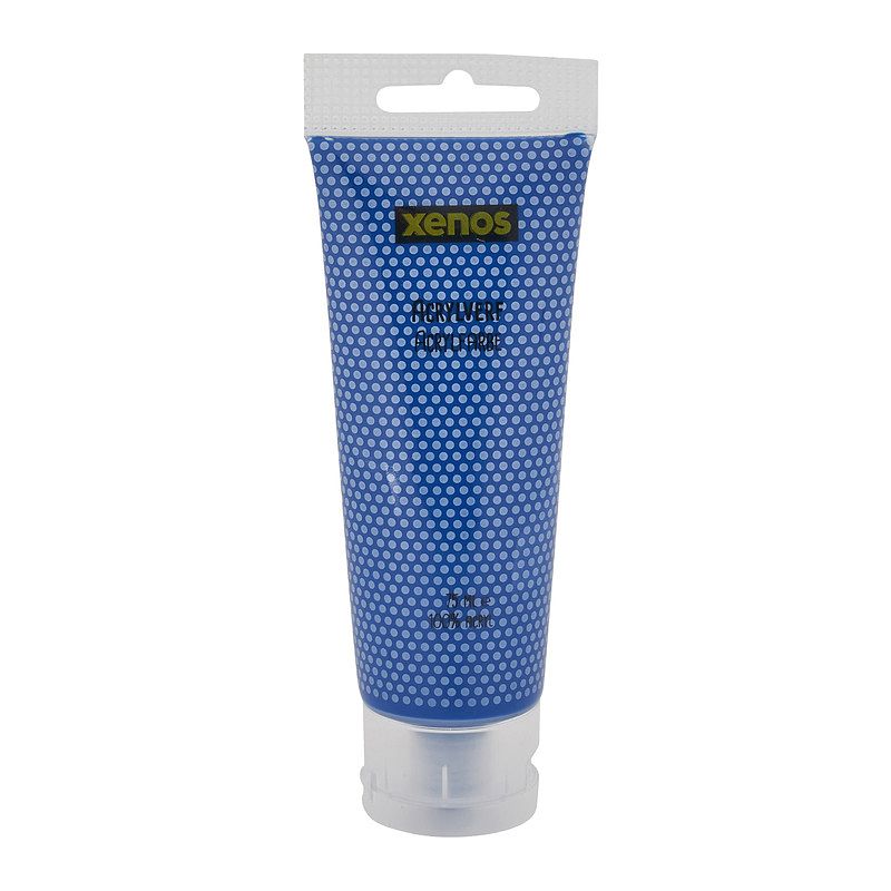 Foto van Arcylverf in tube - blauw - 75 ml