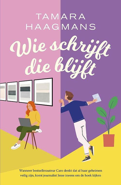 Foto van Wie schrijft die blijft - tamara haagmans - ebook