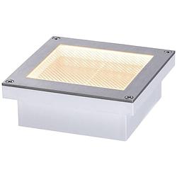 Foto van Paulmann aron 2200k 10x10cm 94724 solar inbouwlamp 0.5 w goud wit