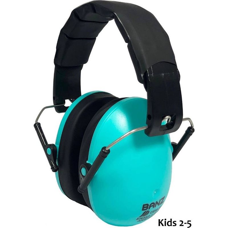 Foto van Banz kidz gehoorbeschermer turquoise