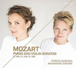 Foto van Mozart: piano & violin sonatas k. 376, k. 379, k. 526 - cd (5425019973414)