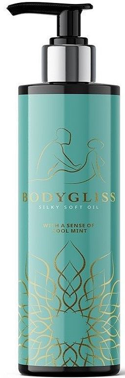 Foto van Bodygliss silky soft oil cool mint