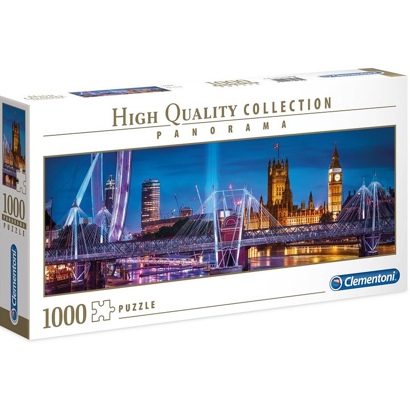 Foto van Clementoni legpuzzel panorama londen 1000 stukjes