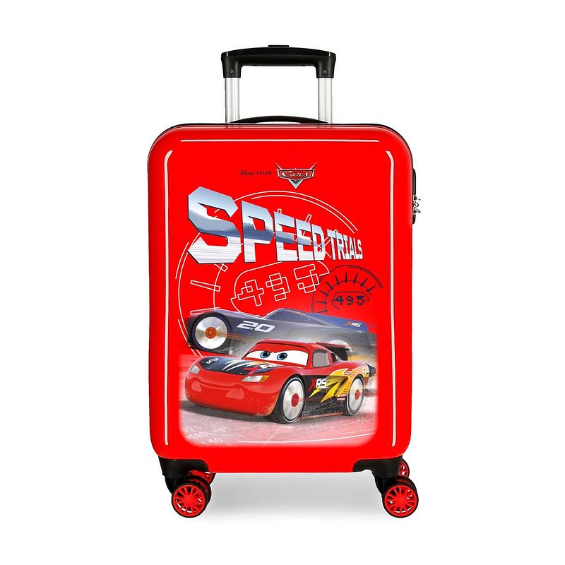 Foto van Cars kinderkoffer twister 55 cm speed trails