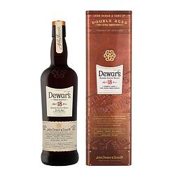 Foto van Dewar'ss 18 years + tin gb 70cl whisky + giftbox