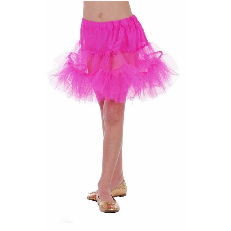 Foto van Roze petticoat/tutu voor kinderen 176 - petticoats