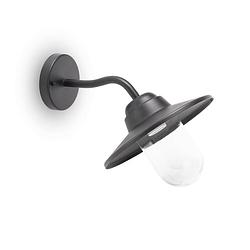 Foto van Smartwares klassieke wandlamp 26 w zwart gwc-001-hb