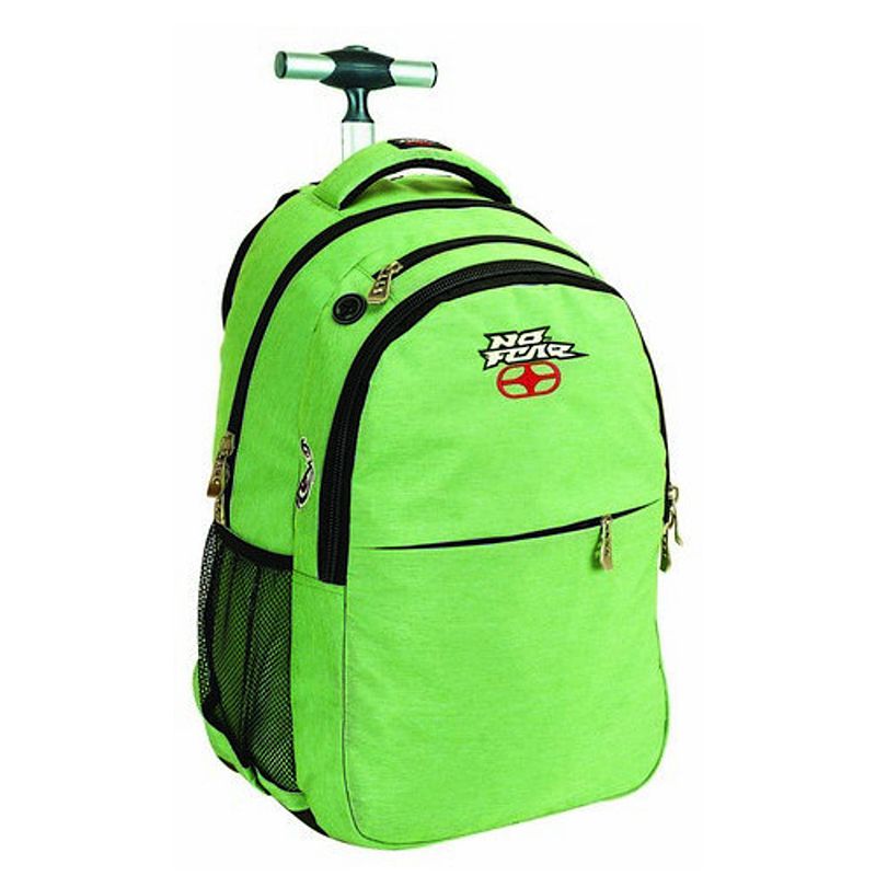 Foto van No fear trolley-rugzak 30 liter 48 x 33 cm polyester appelgroen