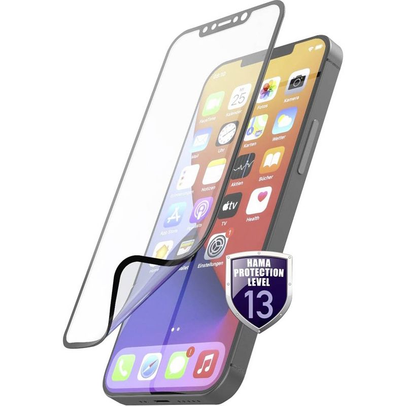 Foto van Hama hiflex screenprotector (folie) geschikt voor: apple iphone 13 1 stuk(s)