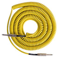 Foto van Lava cable retro coil yellow instrumentkabel 6m geel