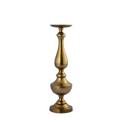 Foto van Ptmd centy brass casted alu candle holder s