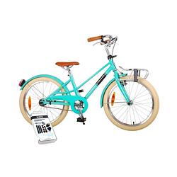 Foto van Volare kinderfiets melody - 20 inch - turquoise - inclusief ways bandenplakset