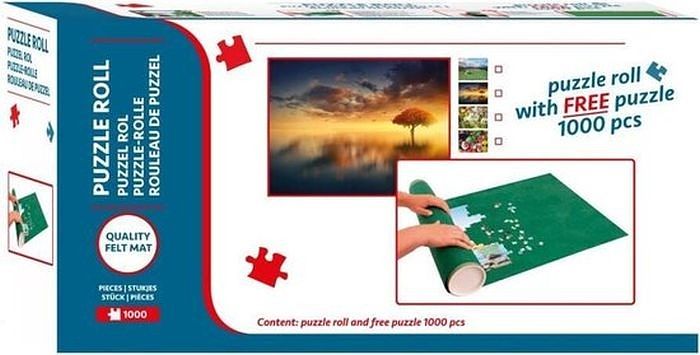 Foto van Puzzelrol 1000 stukjes + gratis puzzel