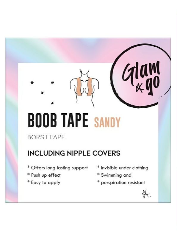 Foto van Glam & go boob tape sandy - borsttape