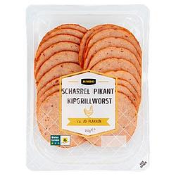 Foto van 2 voor € 4,50 | jumbo scharrel kipgrillworst pikant 150g aanbieding bij jumbo