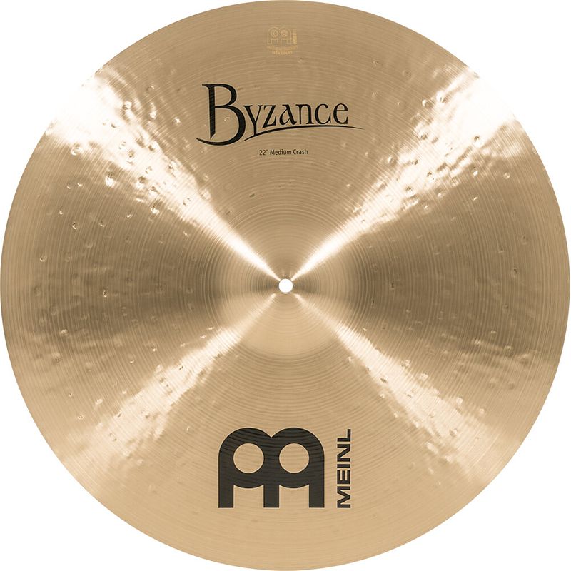 Foto van Meinl b22mc byzance traditional medium crash bekken