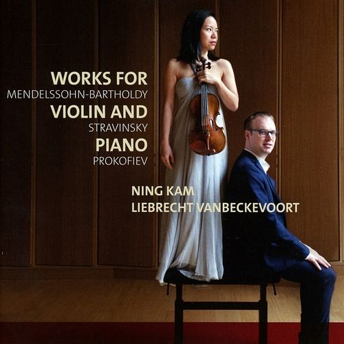 Foto van Works for violin & piano - cd (8711801015828)