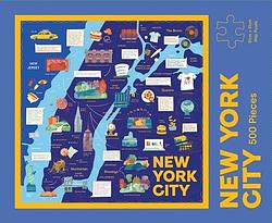 Foto van New york city map puzzle - puzzel;puzzel (9781741177411)