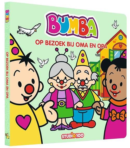 Foto van Bumba : kartonboek - op bezoek bij oma en opa - kartonboekje;kartonboekje (9789462776807)