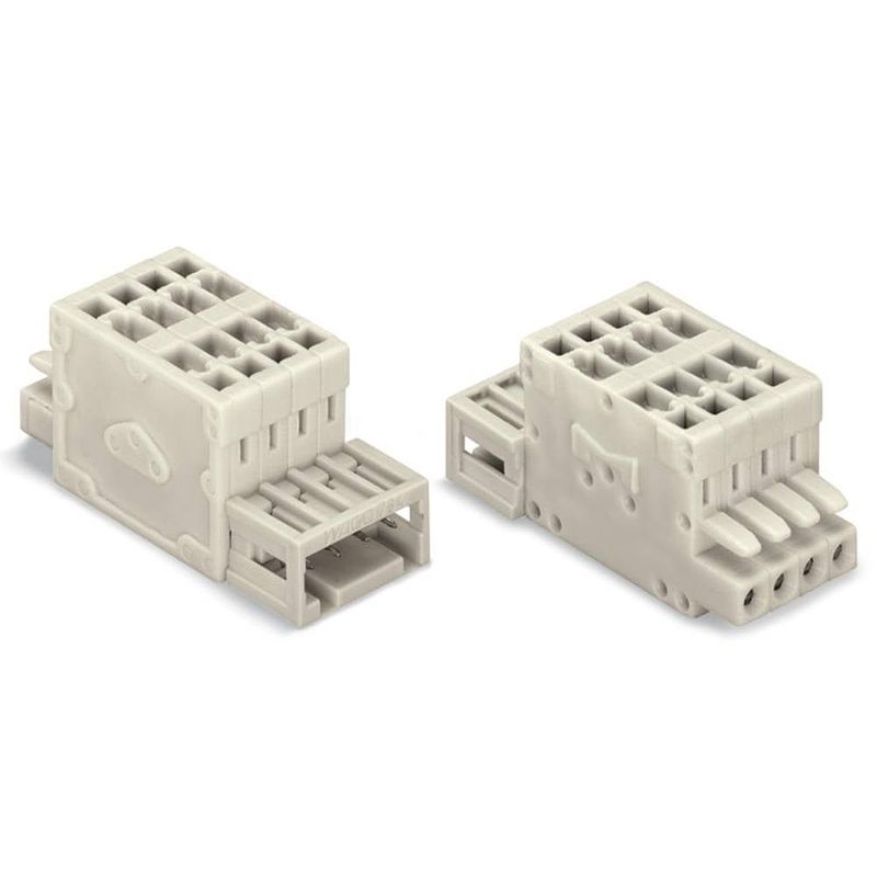 Foto van Wago 734-372 combi-connector 2140 totaal aantal polen: 12 rastermaat: 3.50 mm 25 stuk(s)