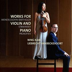 Foto van Works for violin & piano - cd (8711801015828)