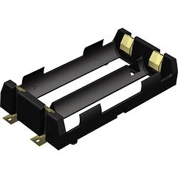 Foto van Keystone electronics 1048 batterijhouder 2 18650 oppervlakte montage smd (l x b x h) 86 x 40 x 19 mm