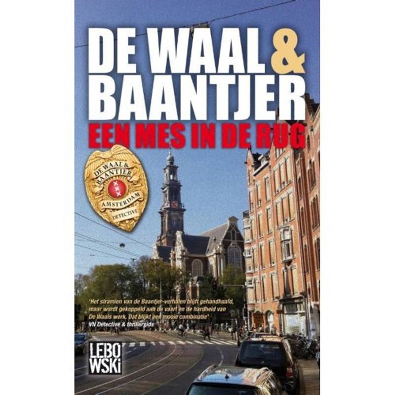 Foto van Een mes in de rug - de waal & baantjer