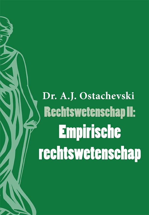 Foto van Rechtswetenschap ii: empirische rechtswetenschap - a.j. ostachevski - hardcover (9789493240841)