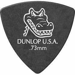 Foto van Dunlop 572r073 gator grip small triangle 0.73 mm plectrumset (36 stuks)