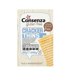 Foto van Consenza crackers dun glutenvrij 2 x 90g bij jumbo